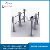 Giât rhwystr siglen rheoli mynediad i gerddwyr